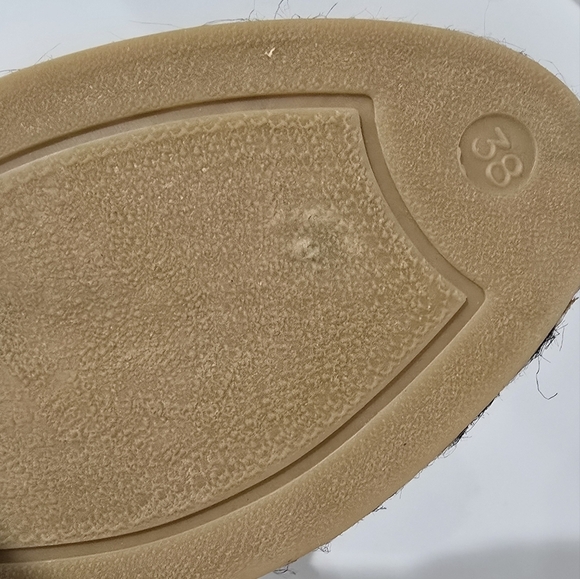 Viscata Black Peep Toe Espadrilles - Picture 5 of 6